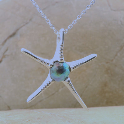 Pearl Starfish Necklace