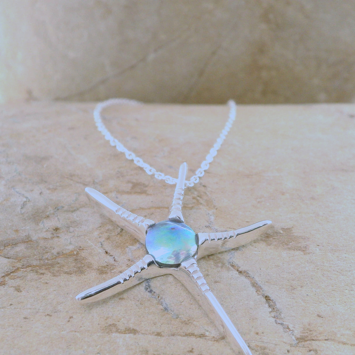 Pearl Starfish Necklace