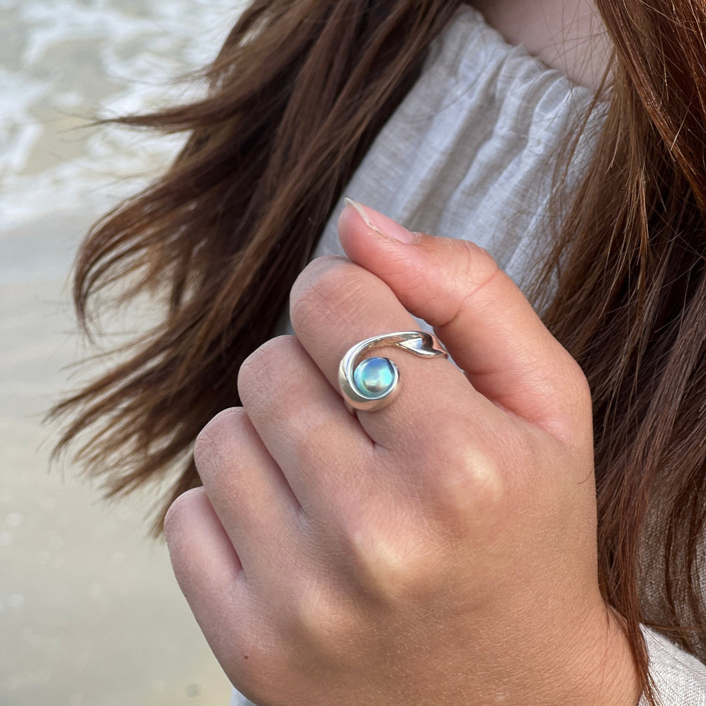 Pearl Athena Ring