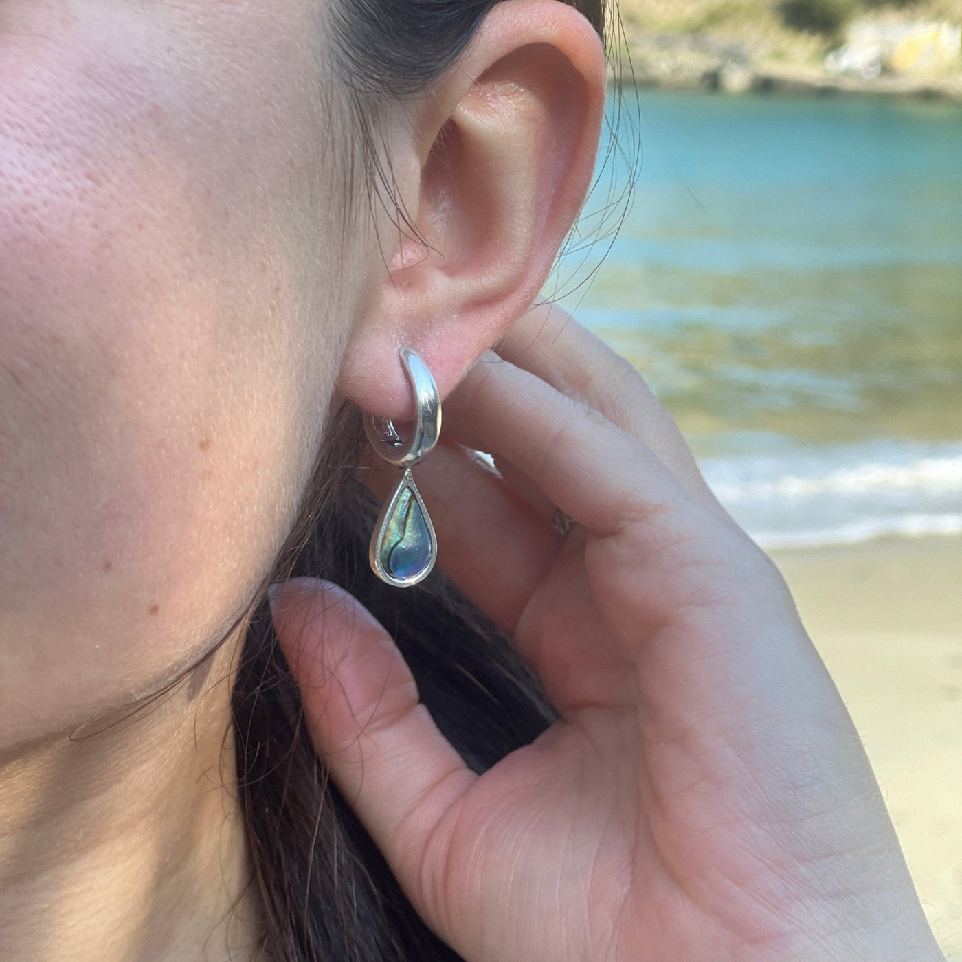 Pearl Torea Teardrop Earrings