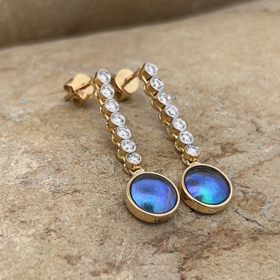 Pearl Lavish Diamond Earrings