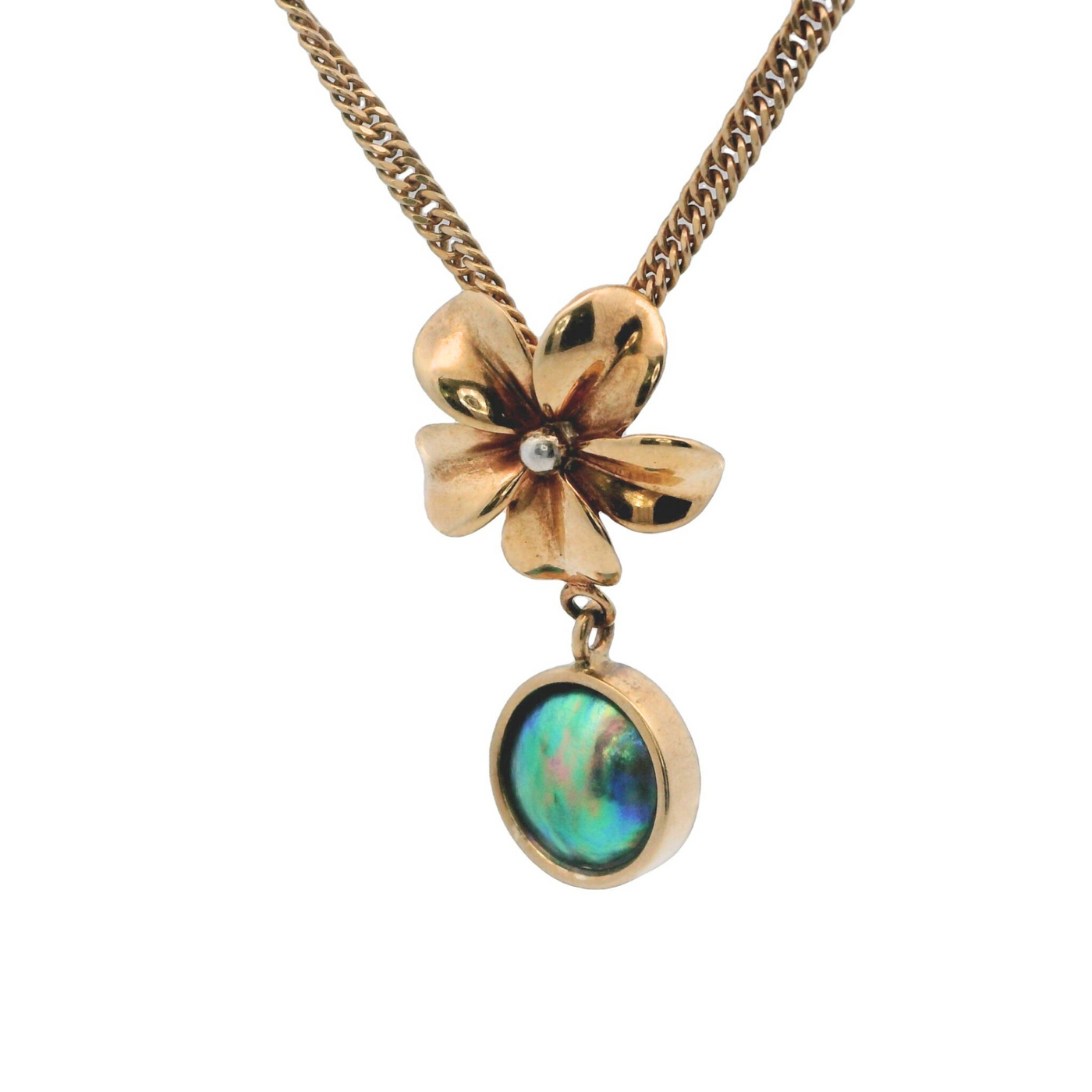 Pearl Little Flower Necklace