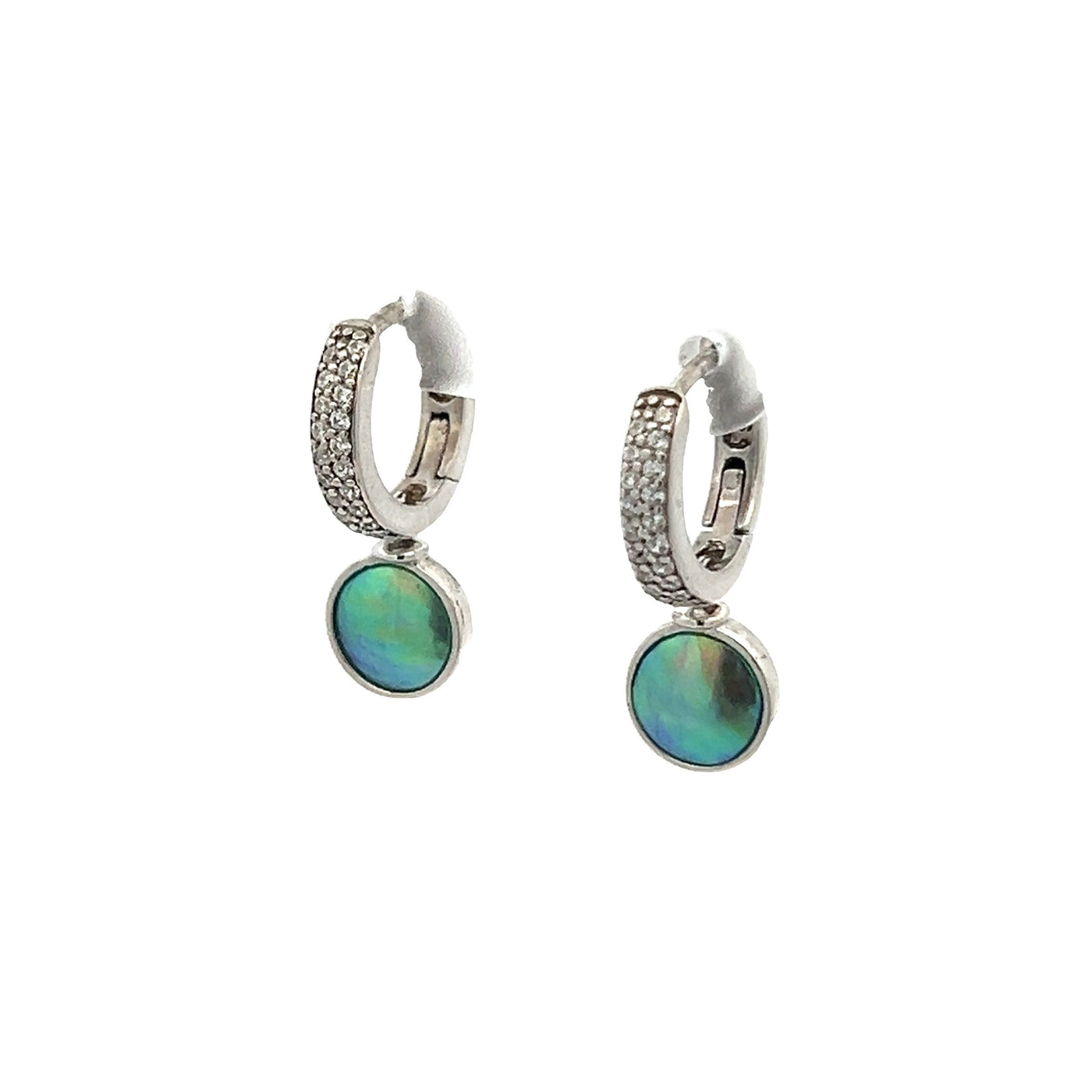 Pearl & CZ Torea Earrings - Mini