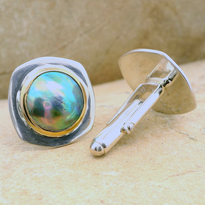 Pearl Mystery Cufflinks