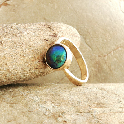 Pearl Neptune Ring - 9ct Yellow Gold