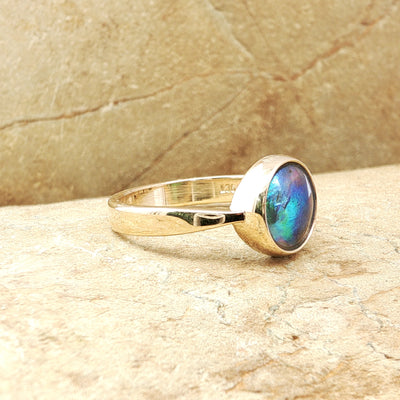 Pearl Neptune Ring - 9ct Yellow Gold