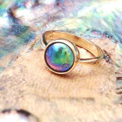 Pearl Neptune Ring - 9ct Yellow Gold