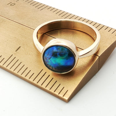 Pearl Neptune Ring - 9ct Yellow Gold