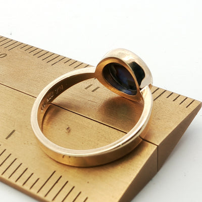 Pearl Neptune Ring - 9ct Yellow Gold