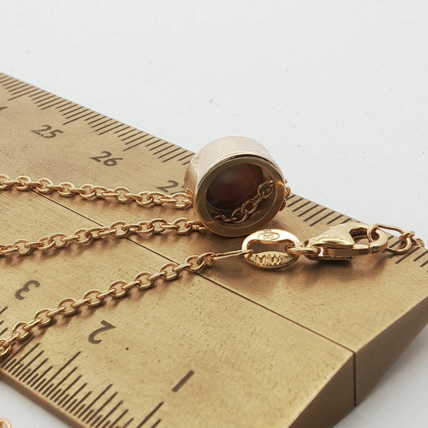 Pearl Moonrise Necklace - 9ct Yellow Gold