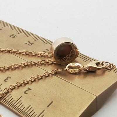 Pearl Moonrise Necklace - 9ct Yellow Gold