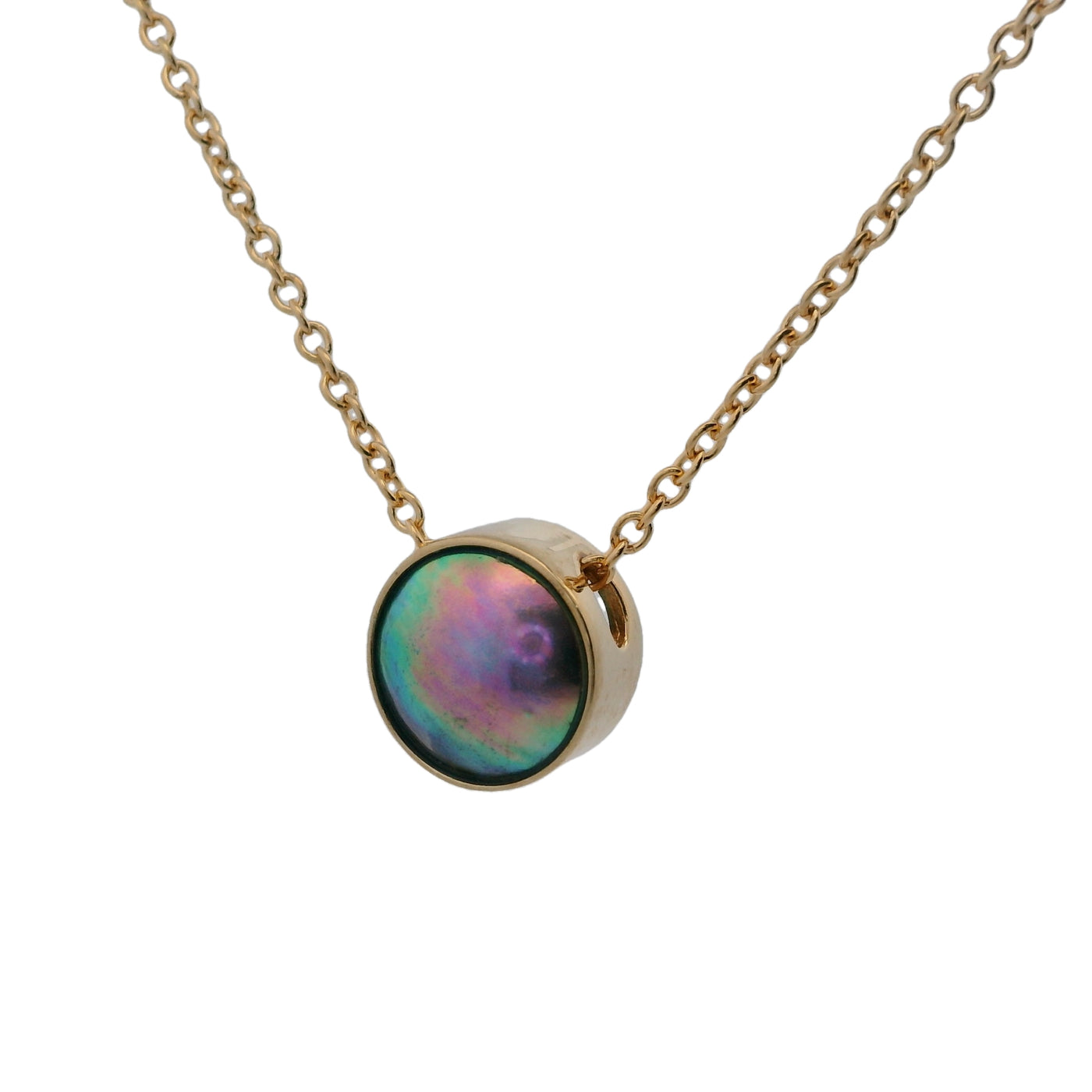 Pearl Moonrise Necklace - Yellow Gold 9ct