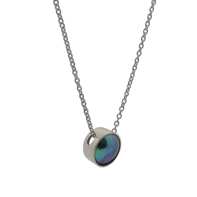 Pearl Moonrise Necklace - White Gold 9ct