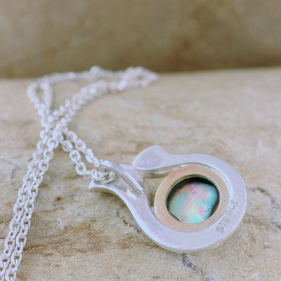 3. Pearl Acoustic Necklace Two Tone - March Aqua Pearl