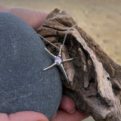 Evergreen Starfish Necklace