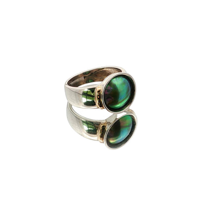 Pearl Two-tone Ring