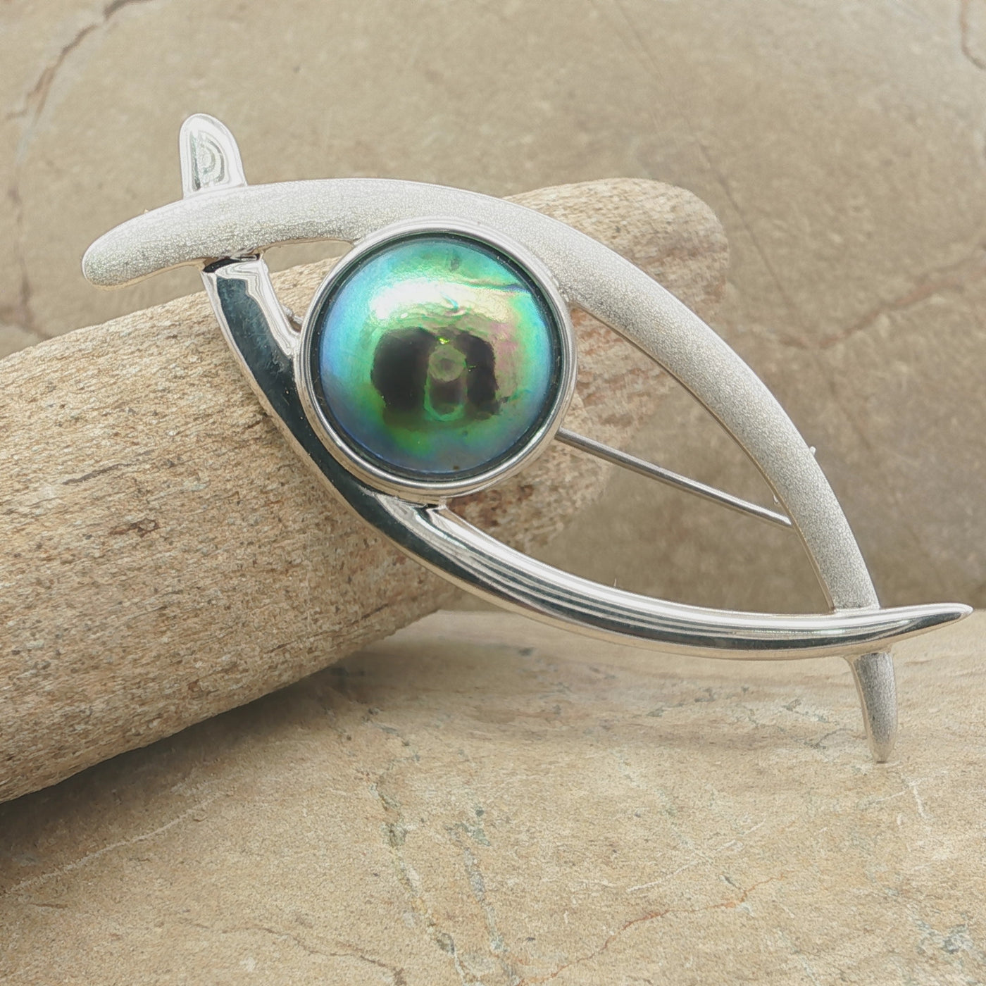 Pearl Memory Brooch
