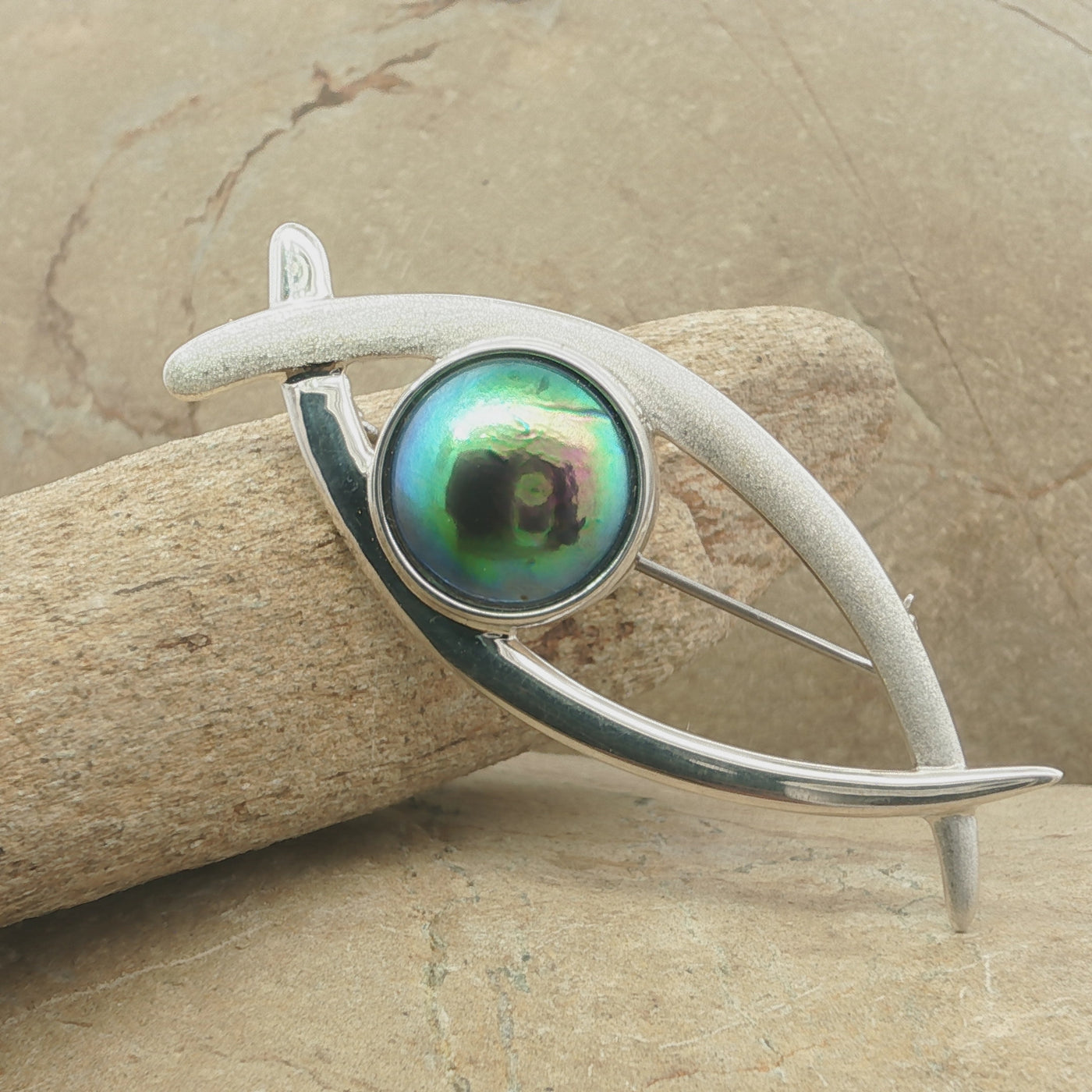 Pearl Memory Brooch