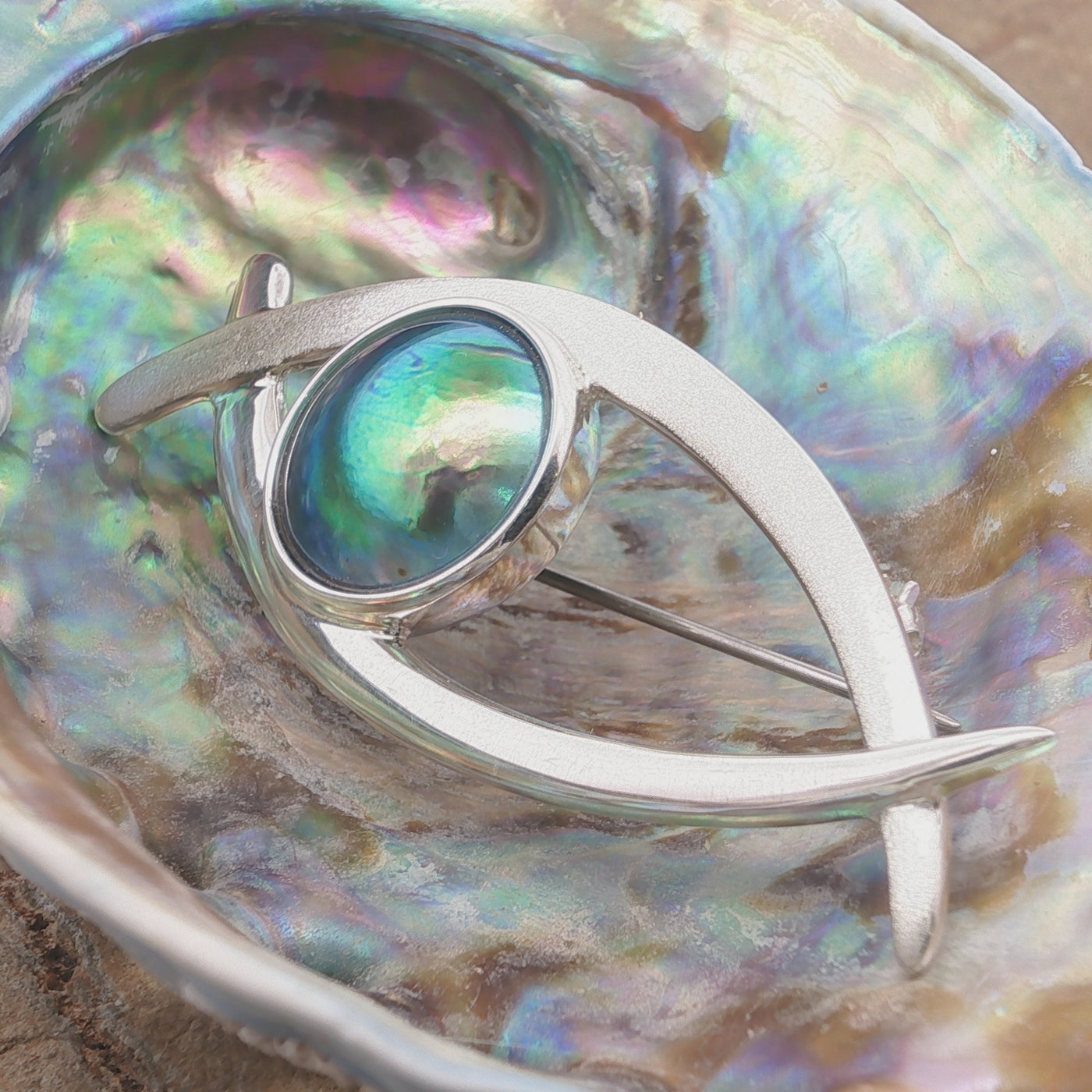 Pearl Memory Brooch