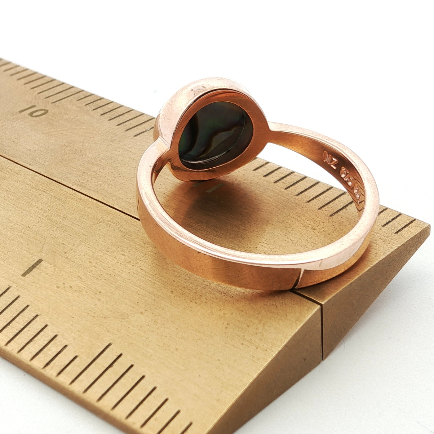Pearl Neptune Ring 9ct Rose Gold