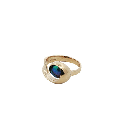 Pearl Athena Ring 9ct Yellow Gold