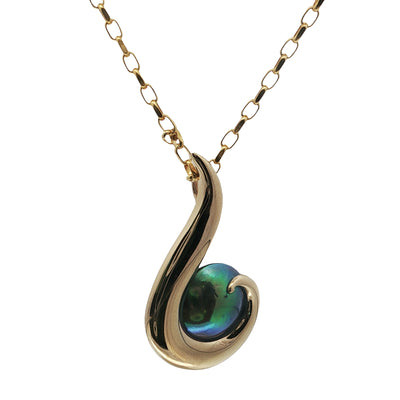 Pearl Arapawa Hook Necklace - Large