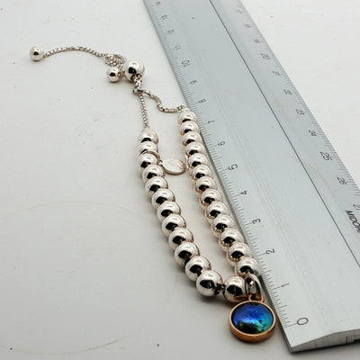 Pearl Gold Moon Two-tone Bracelet