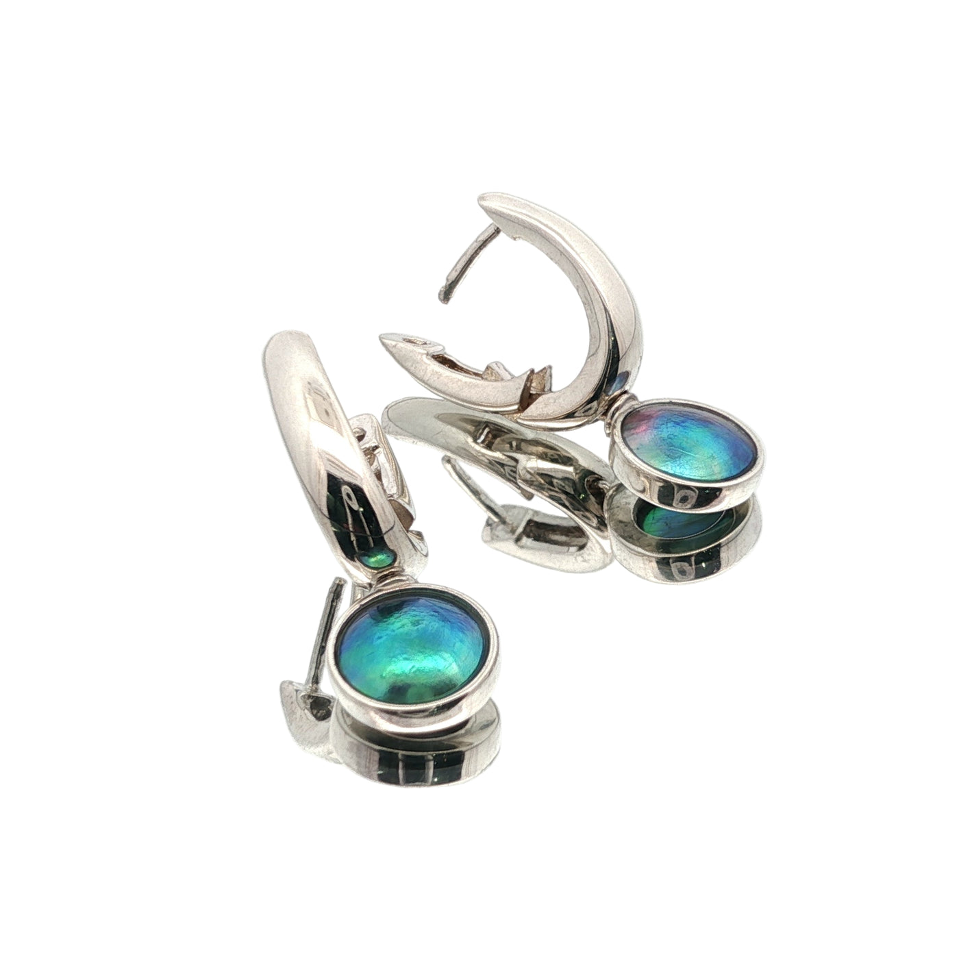 Birth Pearl Torea Oval Earring - Sterling Silver