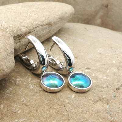 Birth Pearl Torea Oval Earring - Sterling Silver