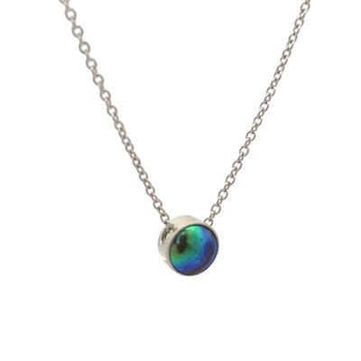 Pearl Moonrise Necklace - White Gold