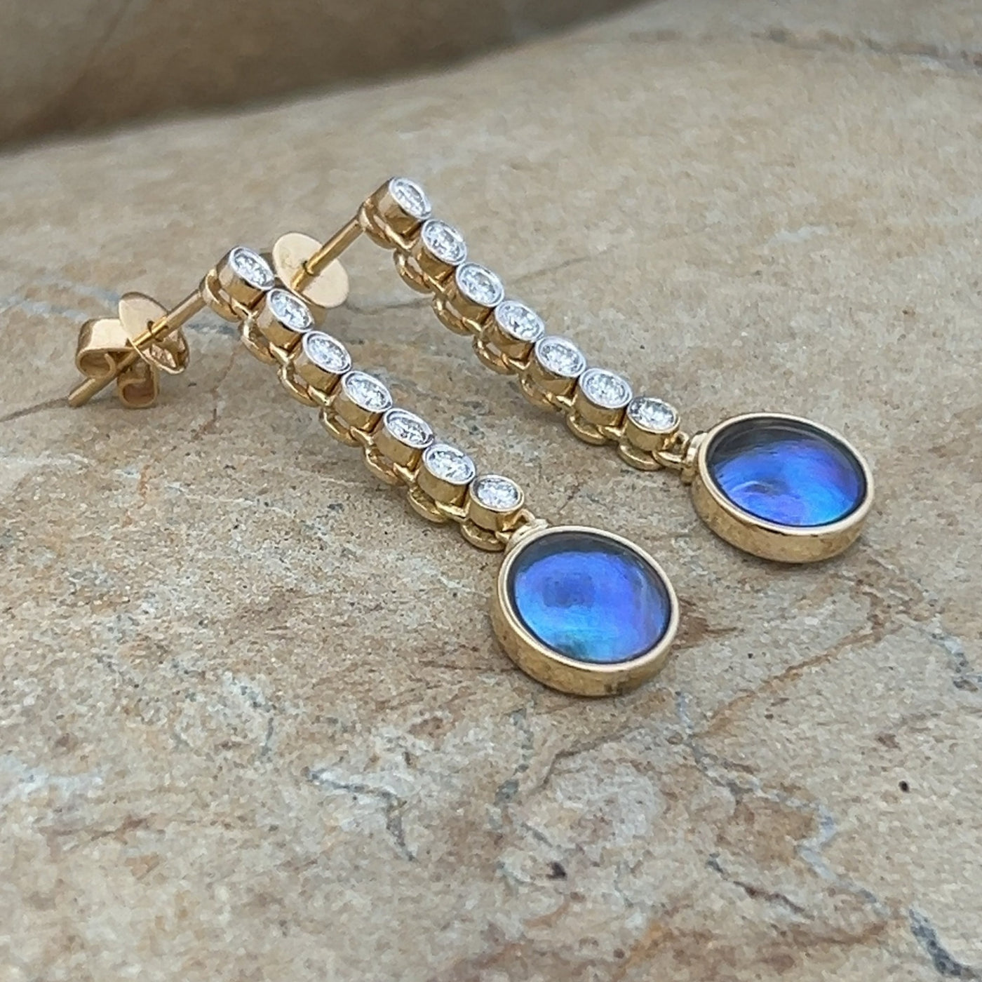 Pearl Lavish Diamond Earrings