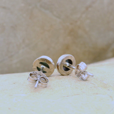 Pearl Stud Earrings - White 18ct