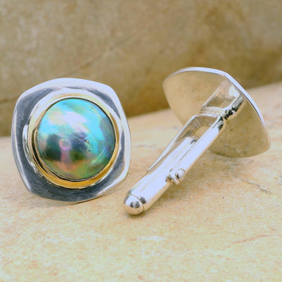 Pearl Mystery Cufflinks