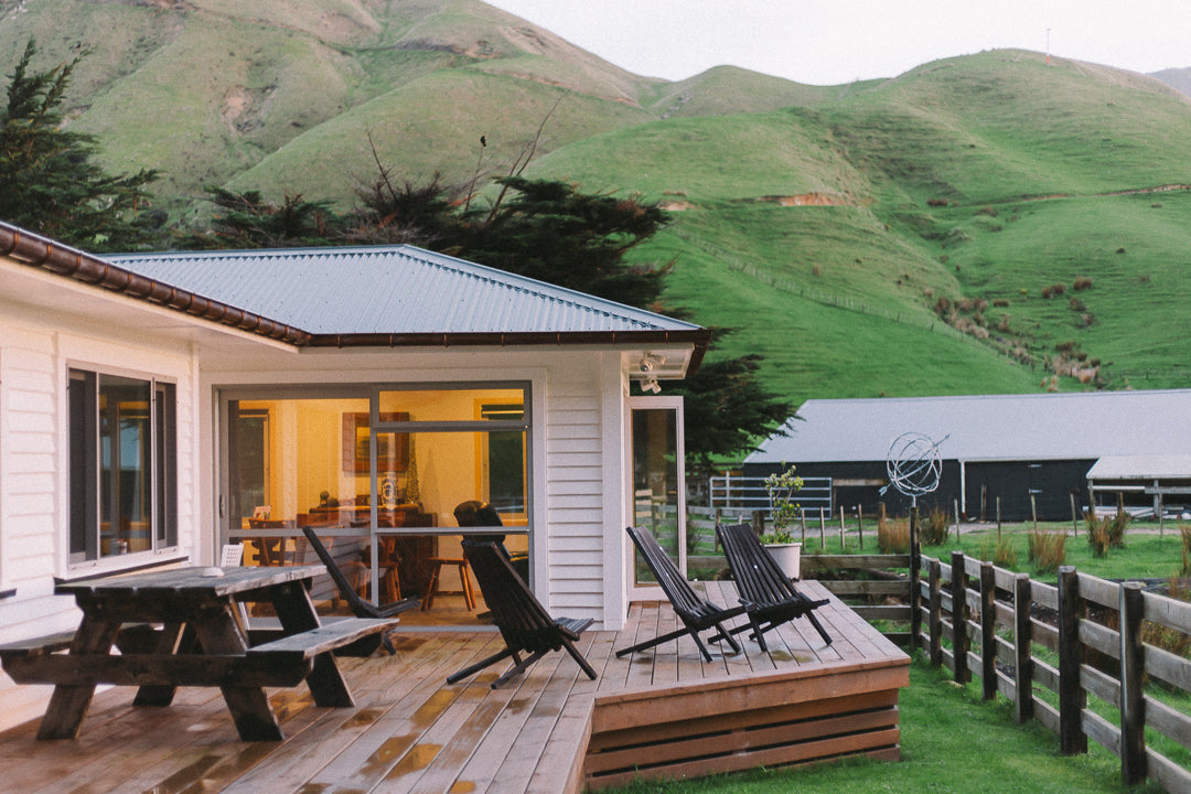 The front deck
