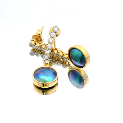 Pearl Lavish Diamond Earrings