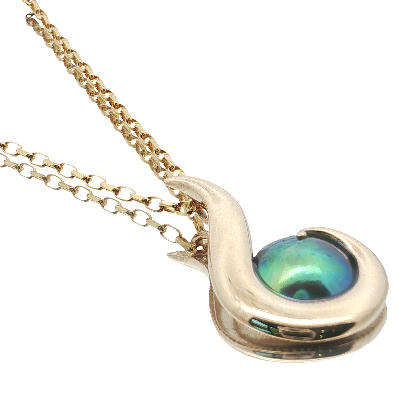 Pearl Arapawa Hook Necklace - Large