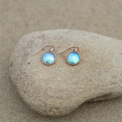 Pearl Charming Hook Earrings - 9ct