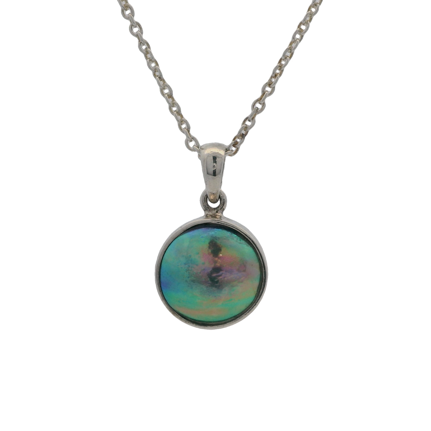 Pearl Solitaire Necklace - STG