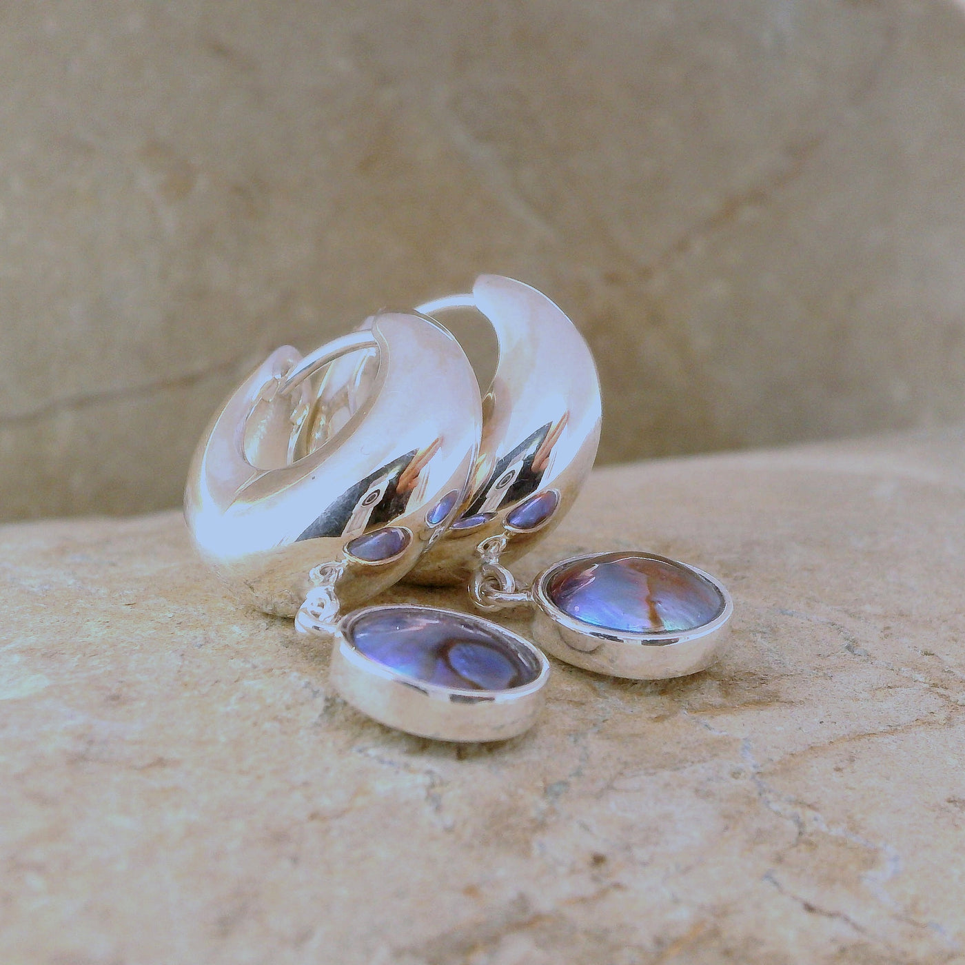 Pearl Silver Tide Earrings