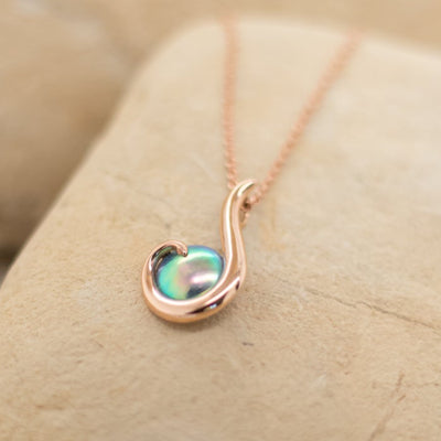 Pearl Arapawa Necklace - Small Rose Gold