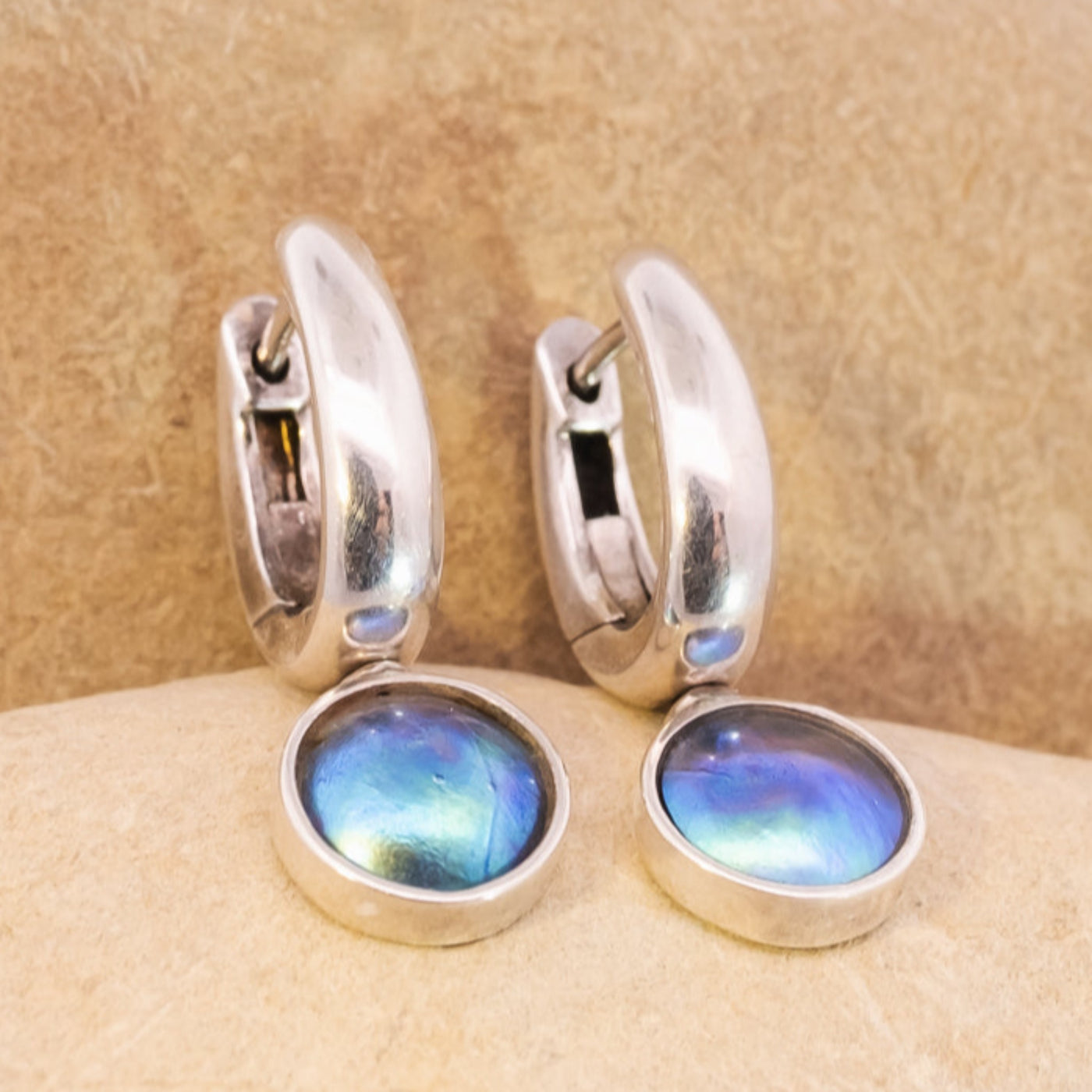 Pearl Torea Earrings - Oval