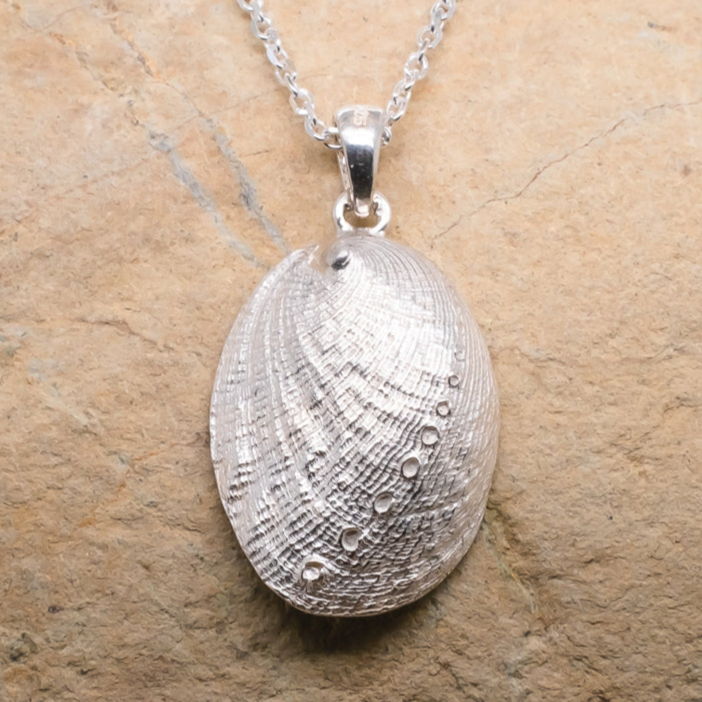 Pearl Paua Shell Necklace - Small