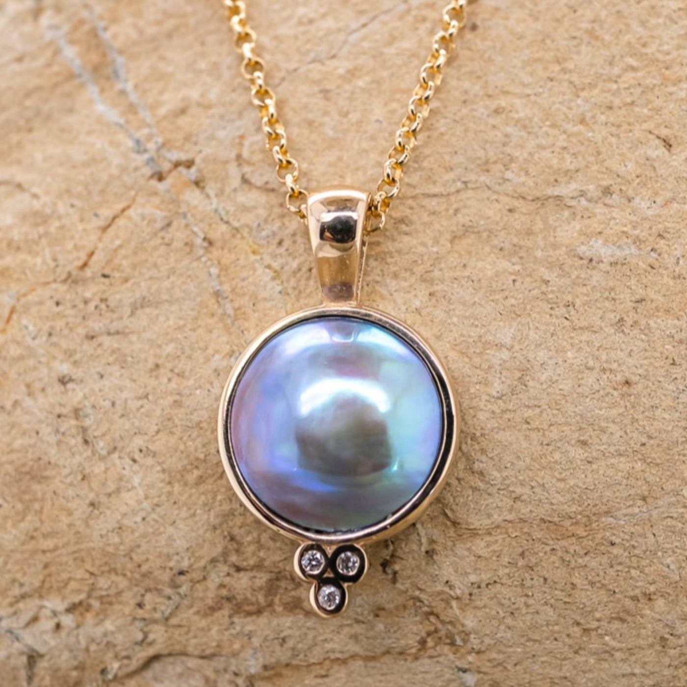 Pearl & Diamond Twilight Necklace