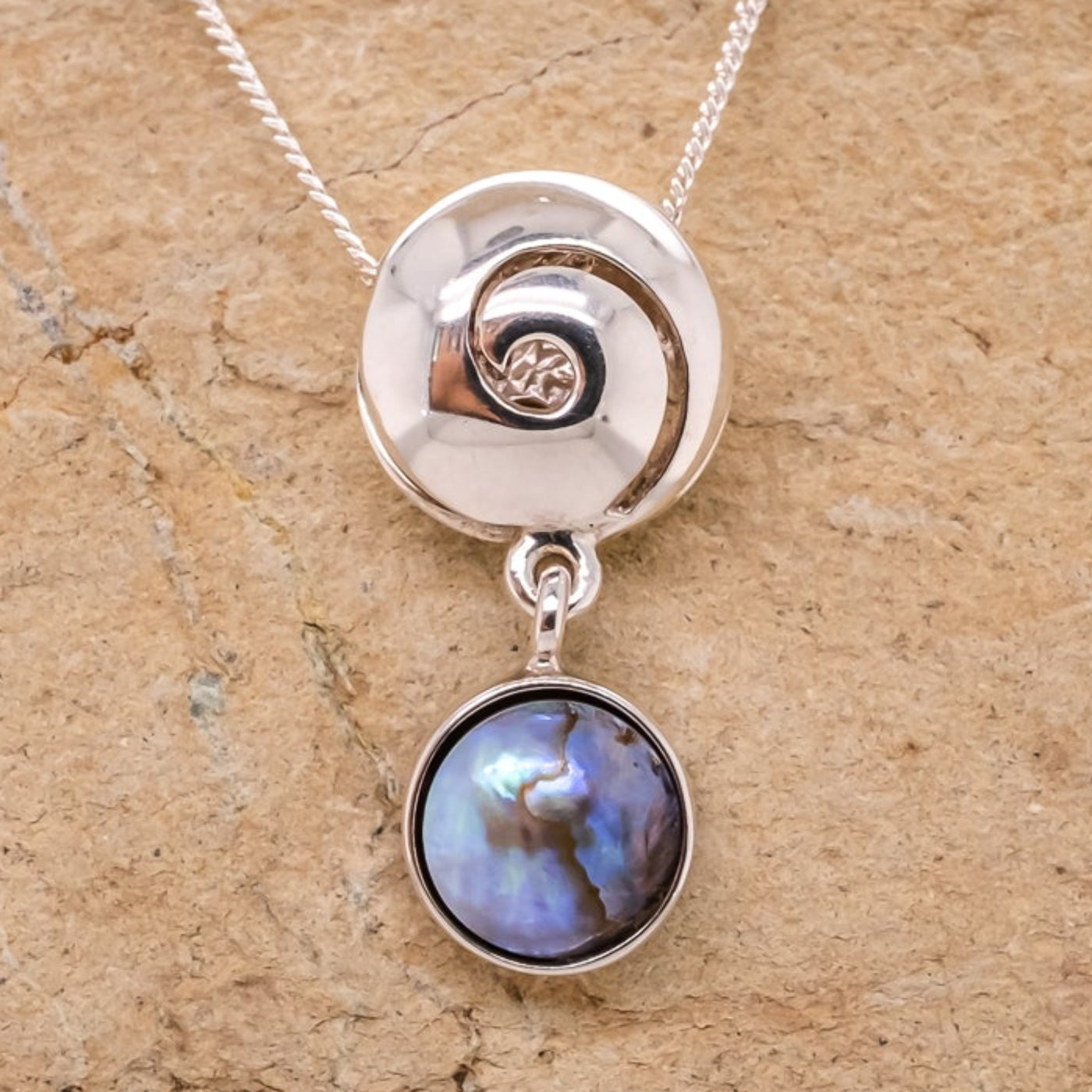 Pearl Nautilus Necklace