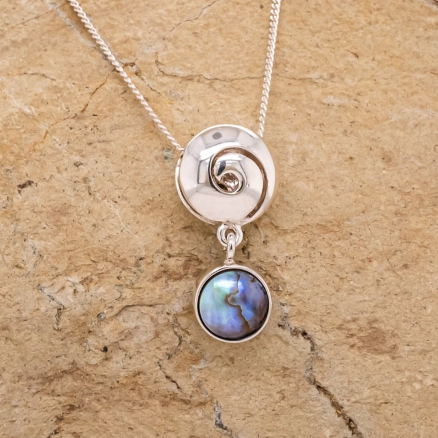 Pearl Nautilus Necklace